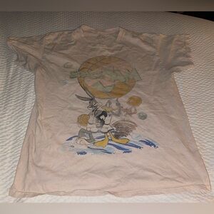 Vintage Space Jam Graphic T-Shirt Size Medium